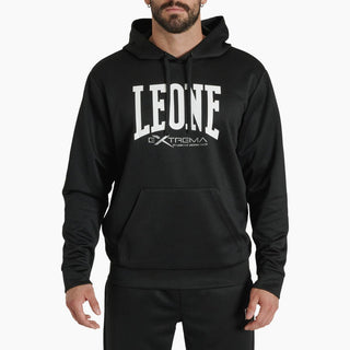 Camisola Leone Logo com capuz ABX119 Preto 