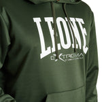 Sweatshirt Leone Logo com capuz ABX119 Verde 