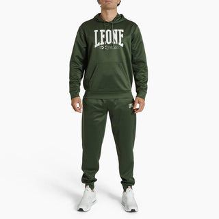 Sweatshirt Leone Logo com capuz ABX119 Verde 