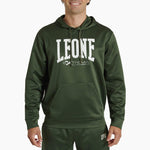 Sweatshirt Leone Logo com capuz ABX119 Verde 