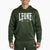 Sweatshirt Leone Logo com capuz ABX119 Verde 