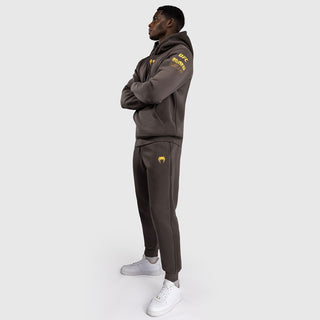 Felpa UFC Fusion by Venum Fight Week con cappuccio Marrone-Combat Arena