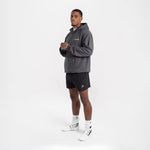 Sweatshirt Boxraw We Don't Play Boxing oversize com capuz Cinza-rosa 