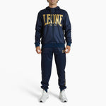Sweatshirt Leone DNA com capuz ABX721 Azul 