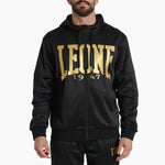 Camisola Leone DNA com capuz ABX721 Preto 