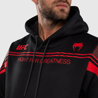 Camisola com capuz Venum UFC Fight Week Unity preto-vermelho 