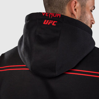 Camisola com capuz Venum UFC Fight Week Unity preto-vermelho 