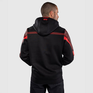 Camisola com capuz Venum UFC Fight Week Unity preto-vermelho 