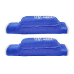 Cotoveleiras elásticas reversíveis Masters WAKO vermelho azul 