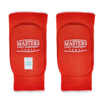 Cotoveleiras elásticas reversíveis Masters WAKO vermelho azul 