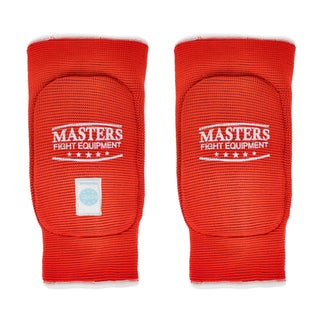 Cotoveleiras elásticas reversíveis Masters WAKO vermelho azul 