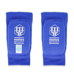 Cotoveleiras elásticas reversíveis Masters WAKO vermelho azul 