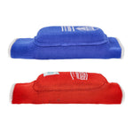 Cotoveleiras elásticas reversíveis Masters WAKO vermelho azul 