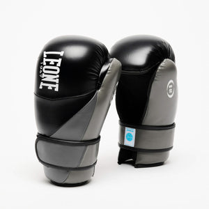 Luvas da Point Fighting Leone WAKO GN600 Preto-Combat Arena