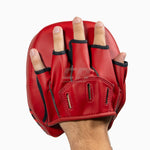 Fairtex Short FMV14 Luvas de passagem vermelhas