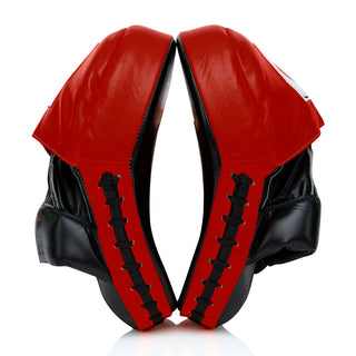 Plastrons Fairtex Ultimate Contoured FMV9 Preto-vermelho 