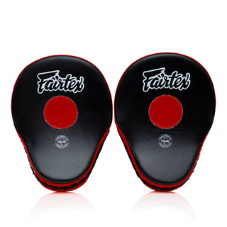 Plastrons Fairtex Ultimate Contoured FMV9 Preto-vermelho 