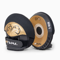 Plastrons Rival parabólicos RPM5 2.0 Preto-Ouro-Combat Arena