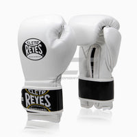 Luvas de Boxe Cleto Reyes Sparring CE6 Branco-preto-Combat Arena