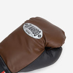 Luvas de Boxe Di Nardo com Atacadores 12 Oz Castanho-preto-Combat Arena