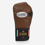 Luvas de Boxe Di Nardo com Atacadores 12 Oz Castanho-preto-Combat Arena