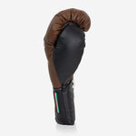 Luvas de Boxe Di Nardo com Atacadores 12 Oz Castanho-preto-Combat Arena