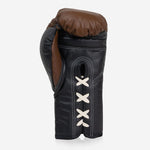Luvas de Boxe Di Nardo com Atacadores 12 Oz Castanho-preto-Combat Arena
