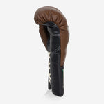Luvas de Boxe Di Nardo com Atacadores 12 Oz Castanho-preto-Combat Arena