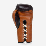 Luvas de Boxe Di Nardo com Atacadores 14 Oz Borgonha-conhaque-Combat Arena