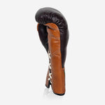 Luvas de Boxe Di Nardo com Atacadores 14 Oz Borgonha-conhaque-Combat Arena