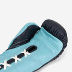 Guantoni Di Nardo con lacci 14 Oz Nero-acqua-Combat Arena