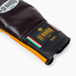 Luvas de Boxe Di Nardo com Atacadores 16 Oz Borgonha-amarelo-Combat Arena