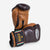Luvas de Boxe Di Nardo com Velcro 12 Oz Borgonha-conhaque-vintage-Combat Arena