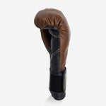 Luvas de Boxe Di Nardo com Velcro 12 Oz Castanho-preto 