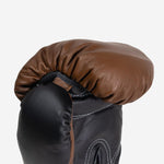 Luvas de Boxe Di Nardo com Velcro 12 Oz Castanho-preto 
