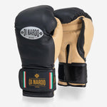 Luvas de Boxe Di Nardo com Velcro 12 Oz Preto-areia 