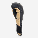 Luvas de Boxe Di Nardo com Velcro 12 Oz Preto-areia 