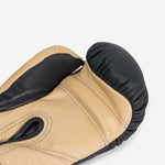 Luvas de Boxe Di Nardo com Velcro 12 Oz Preto-areia 