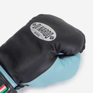 Luvas de Boxe Di Nardo com Velcro 14 Oz Preto-água 