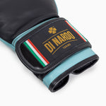Luvas de Boxe Di Nardo com Velcro 14 Oz Preto-água 