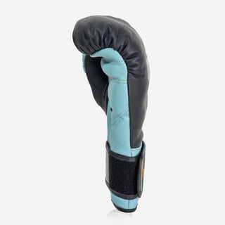 Luvas de Boxe Di Nardo com Velcro 14 Oz Preto-água 