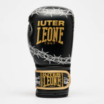 Luvas de Boxe Leone IUTER Barbed Wire GN02IU Preto-Combat Arena