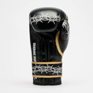 Luvas de Boxe Leone IUTER Barbed Wire GN02IU Preto-Combat Arena