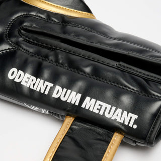 Luvas de Boxe Leone IUTER Barbed Wire GN02IU Preto-Combat Arena