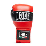 Luvas de Boxe Leone Shock Pro com atacadores GN057L Vermelho 