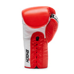 Luvas de Boxe Leone Shock Pro com atacadores GN057L Vermelho 