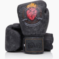 Luvas de Muay Thai Fairtex O Coração do Guerreiro