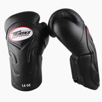 Luvas de Muay Thai Twins Special BGVL6 preto-preto
