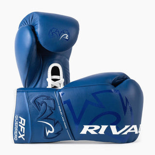Luvas de Boxe Rival RFX Guerrero Pro Fight HDE-F Azul 10 Oz-Combat Arena