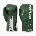 Luvas de Boxe Rival RFX Guerrero Pro Fight HDE-F Verde-Combat Arena